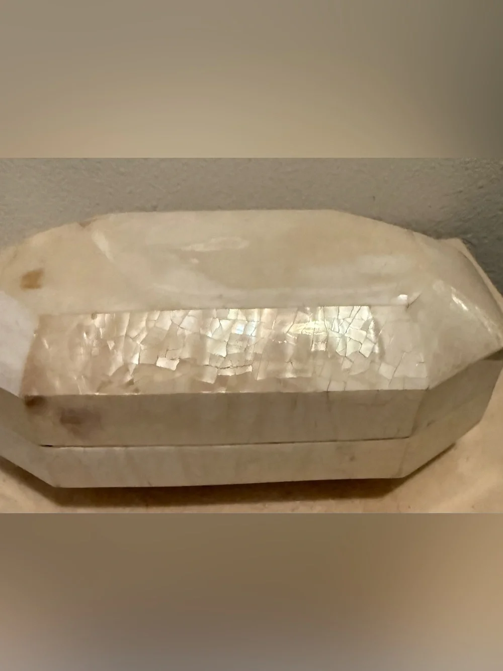 Vintage Mother of Pearl clutch. Like new.